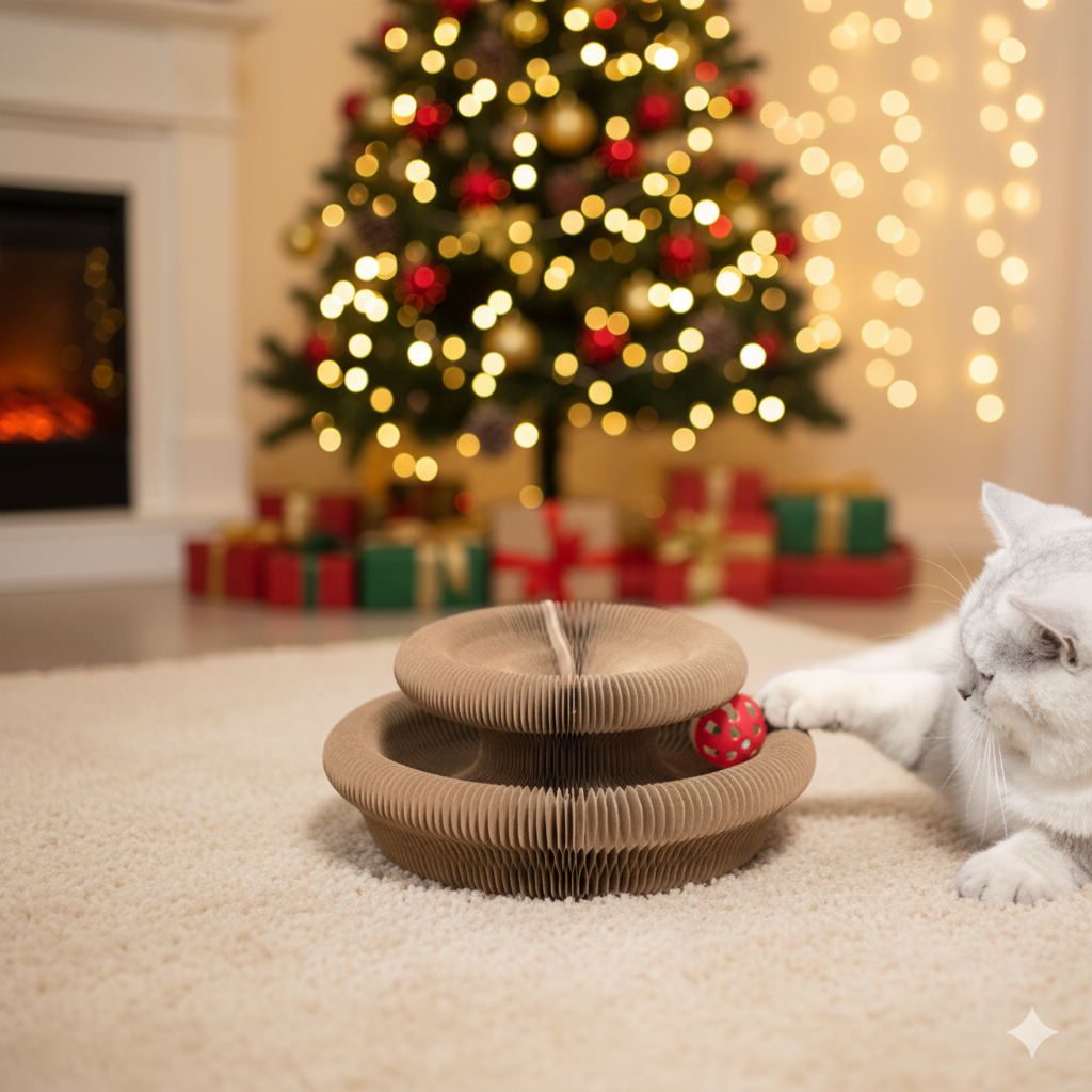 Arranhador + Bola Giratória 360º