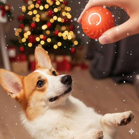 Bola Interativa Automática para Animais