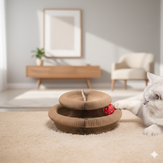 Arranhador + Bola Giratória 360º