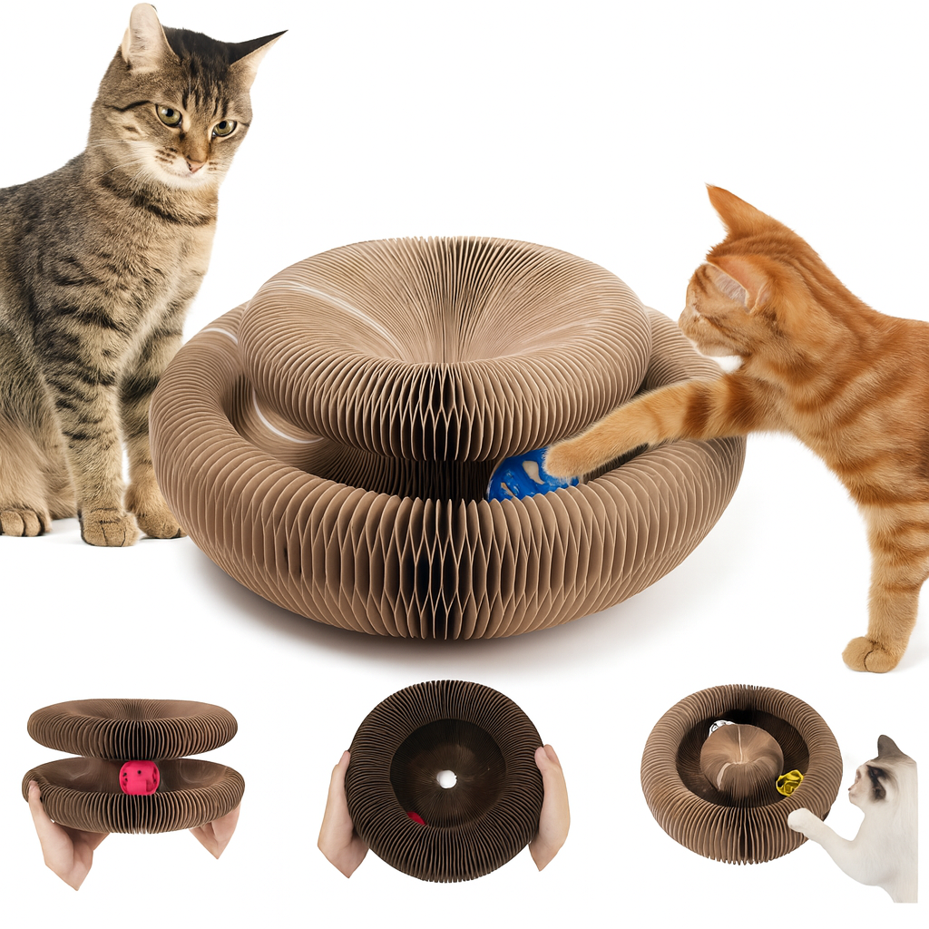 Arranhador + Bola Giratória 360º