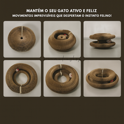 Arranhador + Bola Giratória 360º