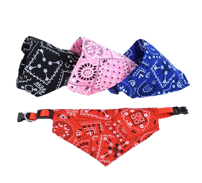 Lenço Ajustável para Animais (Bandana)